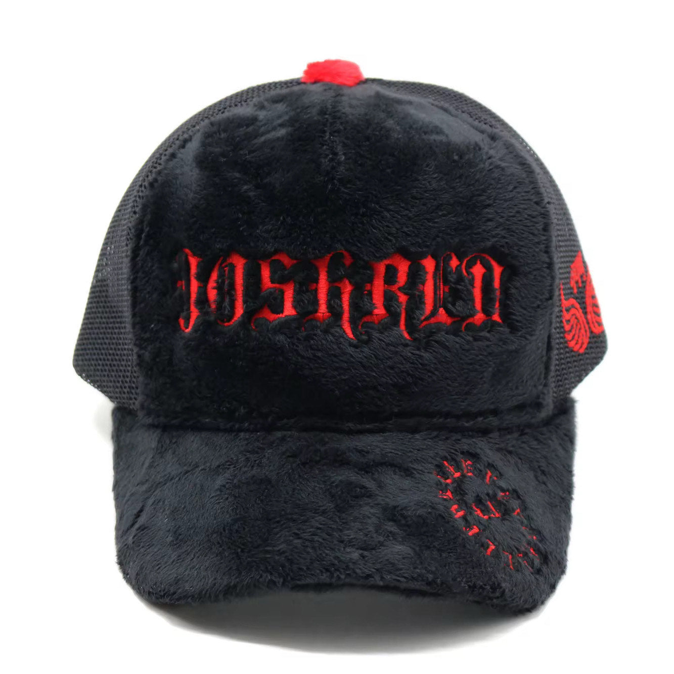 Black & Red Joshred hat